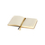 Modena A6 Premium Leather Notebook Honeycomb Pack of 10