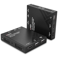 LINDY 39381 EXTENSOR KVM HDMI 4K30 Y USB CAT.6 120M