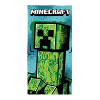 MINECRAFT SERVIETTE DE BAIN PREMIUM CREEPER 70 X 140 CM CERDÁ