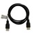 Kabel HDMI (M) 2m, czarny, złote końcówki, v1.4 high speed, ethernet/3D wielopak 10 szt., CL-05