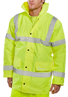 Beeswift High Visibility Constructor Jackets Saturn Yellow 3XL