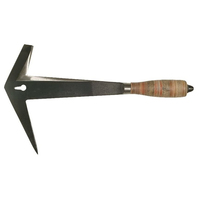 Schieferdeckerhammer, rechts, Ledergriff, 350 mm