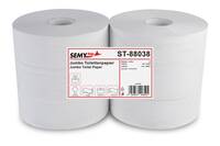 Jumbo-Toilettenpapier ST-88038, recycling weiß