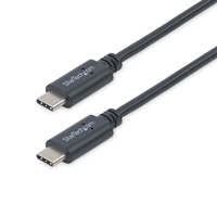 StarTech.com Câble USB 2.0 USB-C vers USB-C de 2 m - M/M - Noir - Certifié USB-IF