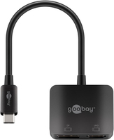 Goobay 60172 USB graphics adapter Black