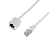 LogiLink CQX051S câble de réseau Blanc 2 m Cat6a S/FTP (S-STP)