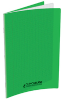 Conquerant Cahiers Polypro bloc-notes 32 feuilles Vert