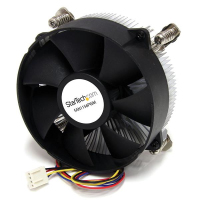 StarTech.com Ventilador Fan con Disipador de Calor CPU Procesador Socket LGA1156/1155 Intel - 95mm - PWN