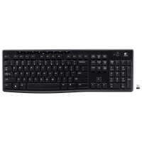 Logitech Wireless Keyboard K270 tastiera RF Wireless QWERTZ Svizzere Nero