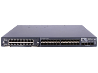 HPE 5800-24G-SFP Switch w/1 Interface Slot Vezérelt L3 1U Szürke