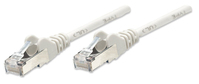 Intellinet Netzwerkkabel, Cat5e, SF/UTP, CCA, Cat5e-kompatibel, RJ45-Stecker/RJ45-Stecker, 1,0 m, grau