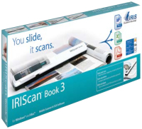 I.R.I.S. IRIScan Book 3 Handheld-Scanner 900 x 900 DPI A4 Weiß