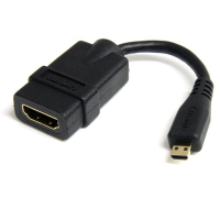 Lenovo 4Z10F04125 adaptador de cable de vídeo HDMI Micro-HDMI Negro