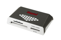 Kingston Technology USB 3.0 High-Speed Media Reader Kartenleser USB 3.2 Gen 1 (3.1 Gen 1) Grau, Weiß