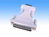 Microconnect ADA9F25 cable gender changer DB25 DB9 White
