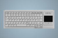 Active Key AK-4400-GU-W/US tastiera USB QWERTY Inglese US Bianco