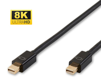 Microconnect MDPMDP1BV1.4 cavo DisplayPort 1 m Mini DisplayPort Nero