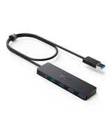 Anker Innovations A7516016 Schnittstellen-Hub USB 3.2 Gen 1 (3.1 Gen 1) Type-A 5000 Mbit/s Schwarz