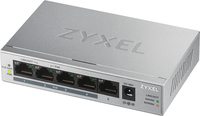Zyxel GS1005HP No administrado Gigabit Ethernet (10/100/1000) Energía sobre Ethernet (PoE) Plata