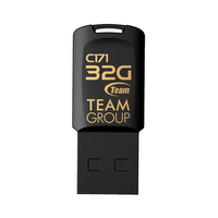 Team Group C171 USB flash meghajtó 16 GB USB A típus 2.0 Fekete