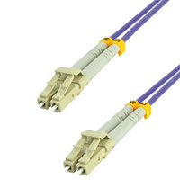 MCL FOM4/LCLC-3M câble de fibre optique LC OM4 Violet