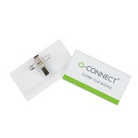 Q-CONNECT KF01568 badge & badgehouder PVC 50 stuk(s)