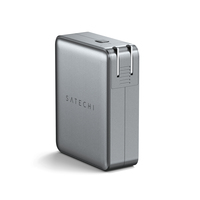Satechi ST-W145GTM mobile device charger Universal Silver AC Fast charging Indoor