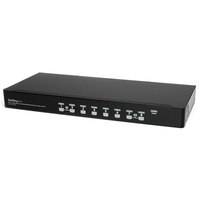 StarTech.com Conmutador Switch KVM 1U OSD y Cables 8 puertos USB A Vídeo VGA HD15