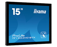 iiyama TF1534MC-B7X POS monitor 38,1 cm (15") 1024 x 768 pixelek XGA Érintőképernyő
