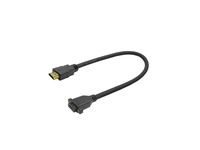 Vivolink PROHDMIHDFMWP kabel HDMI 0,2 m HDMI Typu A (Standard) Czarny
