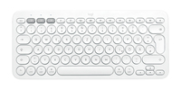 Logitech K380 for Mac Multi-Device Bluetooth Keyboard clavier Universel QWERTY Anglais Blanc