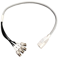 Ventev AIR-CAB002-DARTR coaxial cable LMR100 0.609 m Black, White