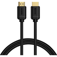 Baseus CAKGQJ01 cable HDMI 2 m HDMI tipo A (Estándar) Negro, Plata