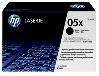 HP 05X toner LaserJet noir grande capacité authentique