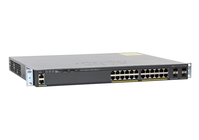 Cisco Small Business 2960-X Managed L2/L3 Gigabit Ethernet (10/100/1000) Power over Ethernet (PoE) 1U Schwarz
