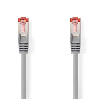 Nedis CCGL85221GY100 cable de red Gris 10 m Cat6 SF/UTP (S-FTP)