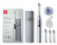 Oclean X PRO DIGITAL SET Erwachsener Schallzahnbürste Silber