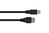 Alcasa UK30P-ASA-005S USB Kabel 0,5 m USB 3.2 Gen 1 (3.1 Gen 1) USB A Schwarz