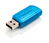 Verbatim PinStripe - USB Drive 16 GB - Caribbean Bluee