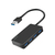 LogiLink UA0396 huby i koncentratory USB 3.2 Gen 1 (3.1 Gen 1) Type-A 5000 Mbit/s Czarny