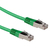 ACT 1m Cat6a SSTP cable de red Verde S/FTP (S-STP)