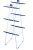 Leifheit TOWER 190 Wäscheständer Blau, Weiß