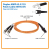 Tripp Lite N308-003 Duplex Multimode 62.5/125 Fiber Patch Cable (MTRJ/ST), 1M (3 ft.)