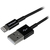 StarTech.com Cavo Apple Lightning 8-pin a USB di tipo Slim per iPhone / iPod / iPad da 1m Nero - Cavo di ricarica/Sincronizzazione sottile da Apple Lightning a USB - Fuori produ...