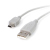 Sharkoon 1m, USB2.0-A/USB2.0-Mini B USB Kabel USB A Mini-USB B Weiß