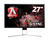 AOC AGON 1 AG271QG computer monitor 68,6 cm (27") 2560 x 1440 Pixels Quad HD LED Zwart, Rood