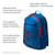 HP Active (Marine Blue/Coral Red) backpack Blue, Red Fabric