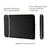 HP Reversible Neoprene 39.6 cm (15.6") Sleeve case Black, Gold