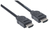 Manhattan 306119 HDMI kabel 1,8 m HDMI Type A (Standaard) Zwart