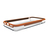 Hama Frame coque de protection pour téléphones portables Housse Orange, Transparent